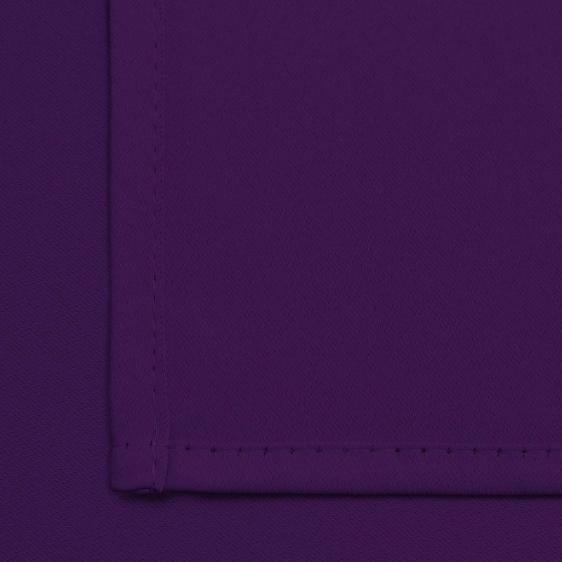 Yakamok Blackout Curtains Room Darkening Thermal Insulated Grommet top Window Curtains for Living Room, 38 x 45 Inch, Purple, Set of 2 - Image 5